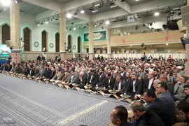 مراسم انس با قرآن در اولین روز از ماه مبارک رمضان