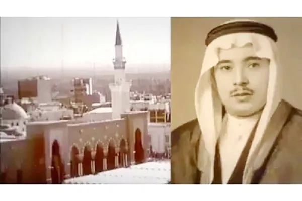 رفع الأذان بصوت مؤذن المسجد النبوي 