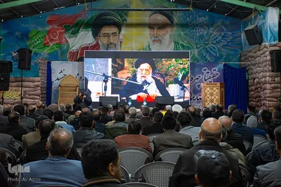 مراسم هفتمین روز ارتحال آیت‌الله مستجابی در اصفهان