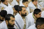 دیدار جمعی از سربازان سپاه انصارالرضا(ع) خراسان جنوبی با آیت‌الله عبادی