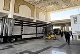 فیلم | حرم بانوی کرامت آماده میزبانی از مراسم تشییع رهبر شهید انقلاب