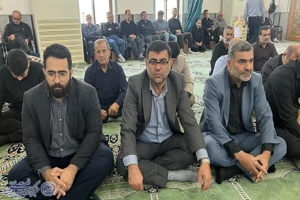 عزاداری مردم بابلسر در سالروز شهادت امام حسن عسکری(ع) و گل افشانی مزار سه شهید گمنام علقمه