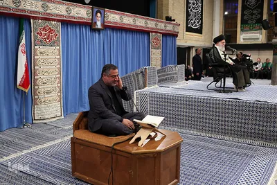 دیدار جمعی از موکب‌داران عراقی با رهبر انقلاب