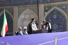 استقبال پرشور مردم سمنان از رئیس جمهور