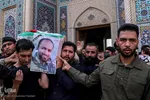 مراسم تشییع پیکر مطهر سروان شهید«رضا کریمی»