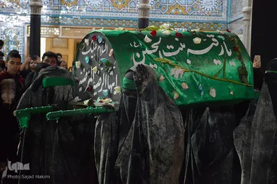 مراسم عزاداری و تشییع نمادین حضرت رقیه(س)⁩