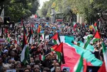 Marcha popular em apoio a Gaza em diferentes países do mundo