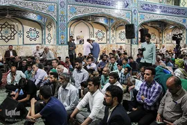محفل شبی با قرآن در شهر شاهدیه یزد