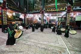 آیین عزاداری محرم در حسینیه کربلایی ها