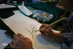 مشق شب قدر در حرم شاهچراغ