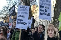 Londonda Səudiyyə Ərəbistanı əleyhinə aksiya keçirildi