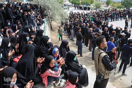 حسینیه ایران؛ تاسوعای حسینی در بقعه مترکه ایوب نبی (ع)‎‎خراسان شمالی