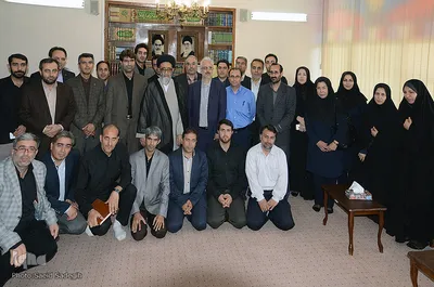 دیدار جمعی از جهادگران دانشگاهی با نماینده ولی فقیه
