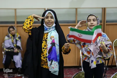 گردهمایی دختران تهران در روز ولادت حضرت معصومه سلام الله