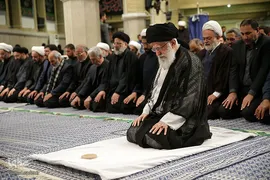 مراسم عزاداری اربعین حسینی با حضور هیئت‌های دانشجویی در حسینیه امام خمینی(ره)