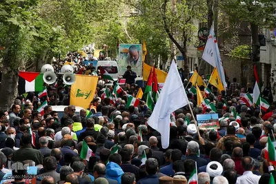 راهپیمایی روز قدس در سراسر ایران