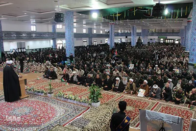 مراسم اربعین شهید سپهبد حاج قاسم سلیمانی در بیرجند