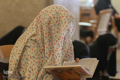 آیین جزء خوانی قرآن کریم مسجد حاج آقا صابر/عکاس:زهرا بهرامی 