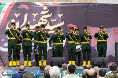مراسم اربعین شهدای خدمت در اصفهان