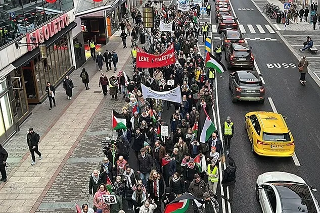 İsveç’te İsrail’in Batı Şeria’yı ilhak etme planı protesto edildi