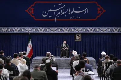 دیدار دست‌اندرکاران کنگره ملی شهدای عشایر با مقام معظم رهبری
