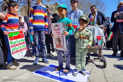 راهپیمایی روز جهانی قدس در همدان‎