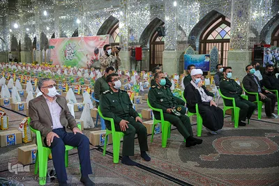 مراسم توزیع ۴۵۰۰ بسته معیشتی و آزاد سازی 20 زندانی جرائم غیر عمد