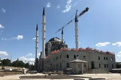 В соборной мечети Симферополя приступили к заключительному этапу работ