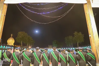 جشن ولادت امام زمان (عج) درحرم مطهر شاهچراغ (ع)