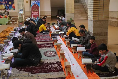 جزءخوانی قرآن کریم در شهرستان اهر