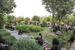 مراسم عزاداری اباعبدالله الحسین(ع) در مزار شهدای گمنام همدان‎