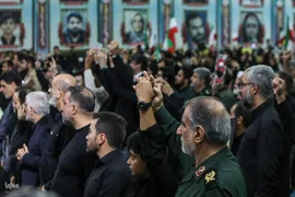 مراسم باشکوه اربعین شهدای اقتدار جنگ تحمیلی ۱۲ روزه