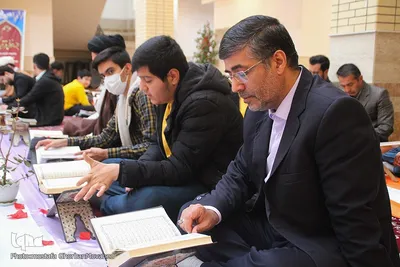جزءخوانی قرآن کریم در شهرستان اهر