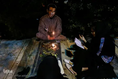 شب قدر بیست و یکم رمضان در جوار شهدا