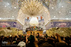 عرض ارادت دسته‌های عزاداری موکب‌ها در شب اربعین