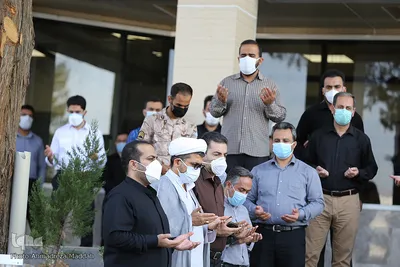 آئین قدردانی خادمیاران رضوی از کادر درمان بیمارستان مسلمین شیراز