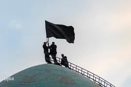 مراسم سیاه‌پوشان امامزاده محمد (ع) کرج