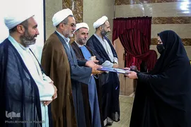 آئین اختتامیه هجدهمین دوره مسابقات سراسری حفظ قرآن مؤسسه بیت‌الاحزان حضرت زهرا(س) در شیراز