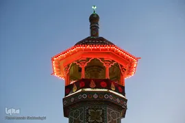 حرم کریمه اهل بیت در شب شهادت حضرت زهرا(س)