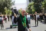 عزاداری ظهر عاشورا در حرم حضرت شاهچراغ(ع)‎