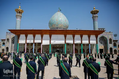 آیین «شکرانه» بازگشایی حرم مطهر شاهچراغ (ع)