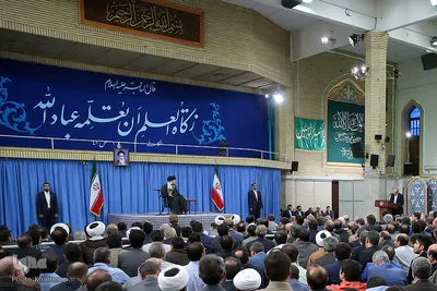 دیدار جمعی از اساتید دانشگاه‌ها با رهبرمعظم انقلاب