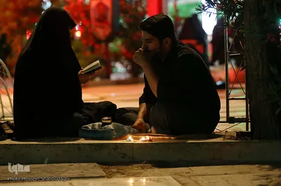 شب 23 ماه مبارک رمضان در گلزار شهدای قم