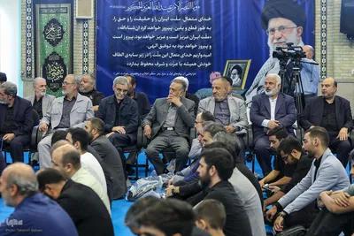 مراسم بزرگداشت سپهبد شهید حسین سلامی و دیگر شهدای قرآنی جنگ دوازده‌روزه