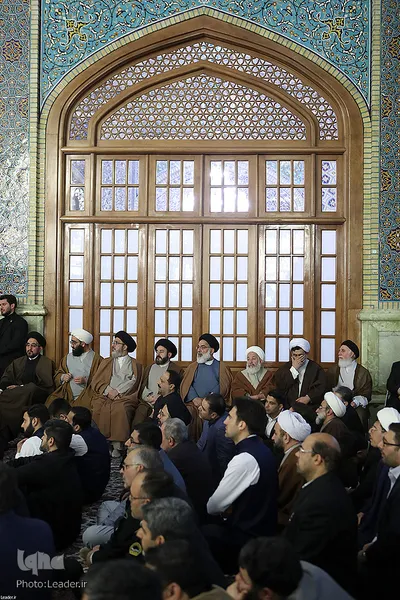 سخنرانی رهبر انقلاب در اجتماع عظیم زائران و مجاوران حرم مطهر رضوی(ع)