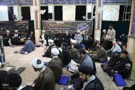 مراسم ترحیم حاج عبدالله طائب در قم