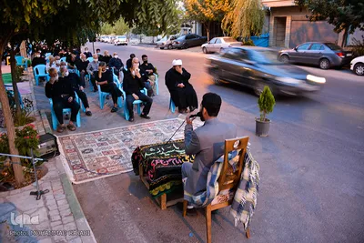 برپایی روضه خیابانی در محلات