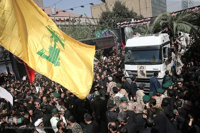 مراسم تشییع پیکر شهید محسن حججی در تهران