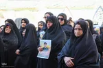 مراسم تشییع شهیدان «مهدی زیبا» و «اسماعیل نادی»