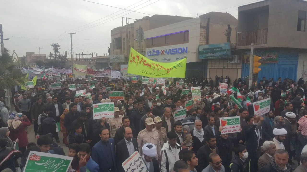 شکوه فجر سلیمانی در زابل + عکس